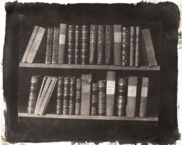 Image: William Henry Fox Talbot, A Scene in a Library, 1844